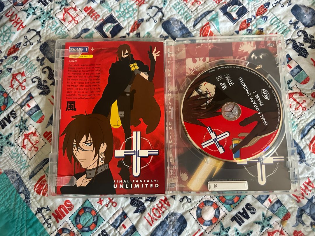 Anime - Final Fantasy Unlimited Vol 1 - DVD USED, 8 x 6 x 1