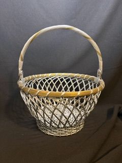 Vtg Metal Basket