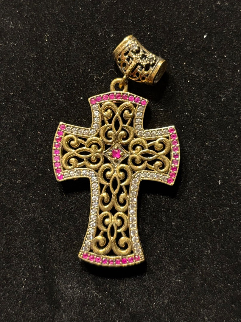 Red  Ruby cross