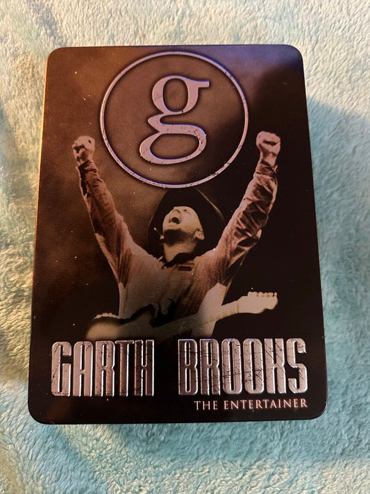 Garth Brooks The Entertainer 5-DVD Box Set 2006 Collector’s Tin Complete, 9 x 5 x 2