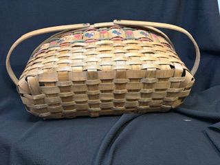 Vtg Chicken Basket