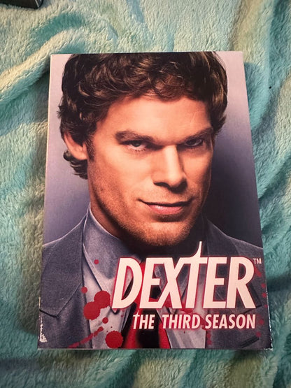 Dexter Season 3 - DVD Set - USED, 9 x 5 x 1