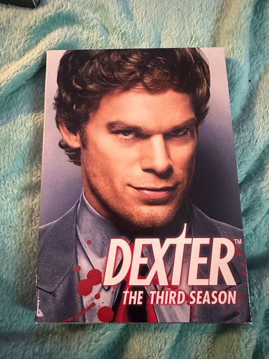 Dexter Season 3 - DVD Set - USED, 9 x 5 x 1