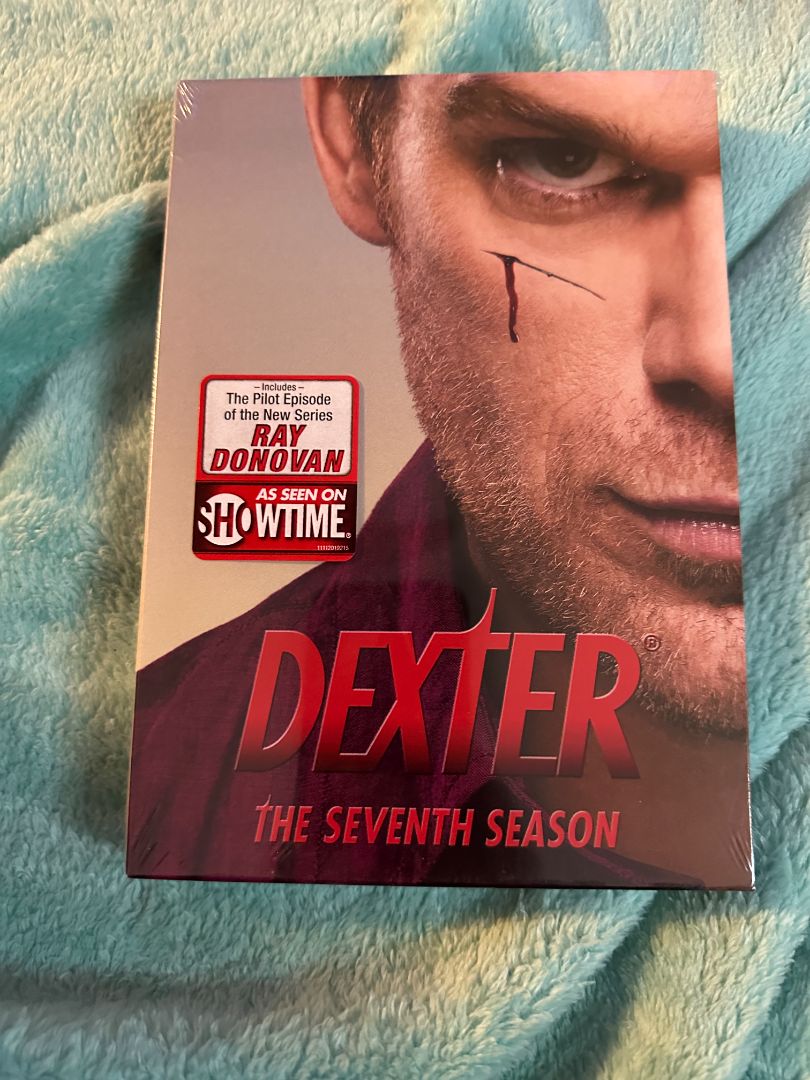 Dexter Season 7 DVD Set - NEW, 9 x 5 x 1