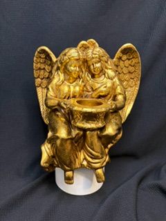Vtg Angel Sconce