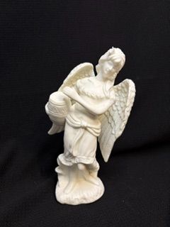 Vtg Angel w/ Drum