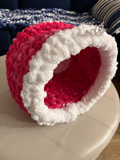 Pink white Lotus Bespoke Originals Princess Palace Pet Cubby