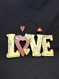 LOVE Wall Hang
