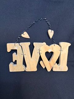 LOVE Wall Hang
