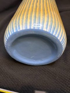10" Striped Vase
