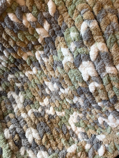 Sage Lotus Bespoke Originals Little Sprout Snuggles Baby Blanket, 32 x 32