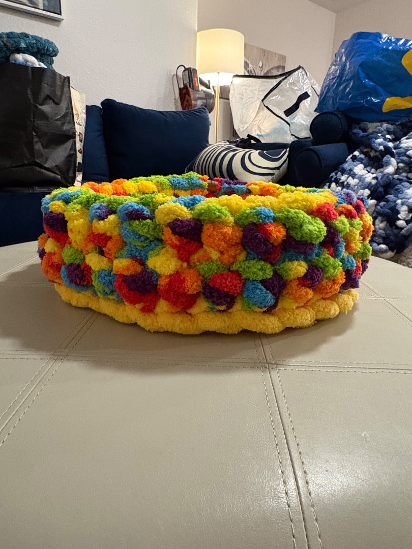 Rainbow Lotus Bespoke Originals Rainbow Riot Pet Bed, 15 inch