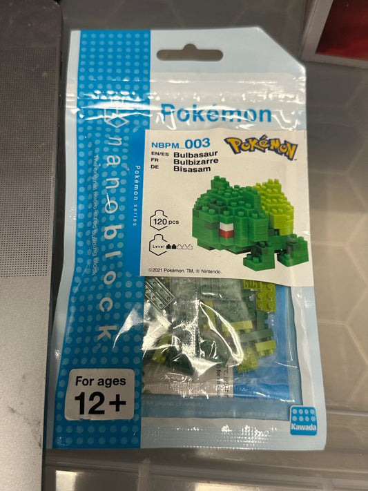Nanoblock Nanoblocks - Bulbasaur - 003, 4 x 2 x 1