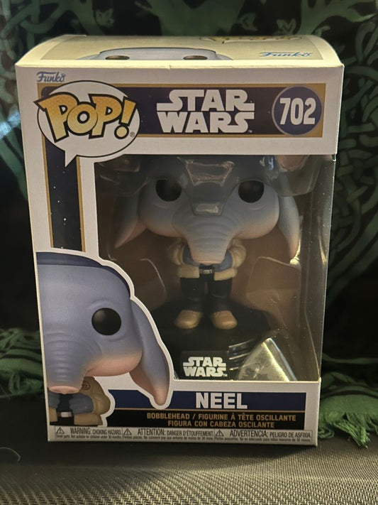 Funko POP Neel - Star Wars: Skeleton Crew -  3.79-in Vinyl Bobblehead Figure, 4 x 3 x 2