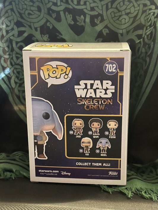 Funko POP Neel - Star Wars: Skeleton Crew -  3.79-in Vinyl Bobblehead Figure, 4 x 3 x 2