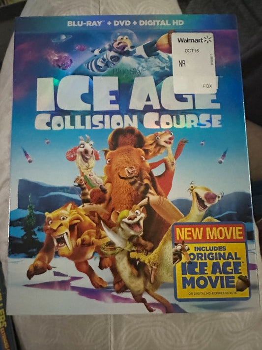 Bluray Ice Age Collision Course - No Digital Bluray, 5 x 4 x 1