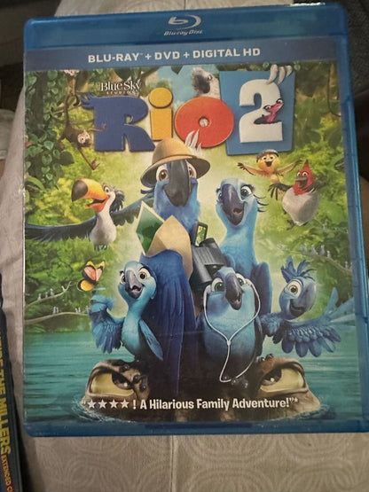 Bluray Rio 2 Bluray - No Digital, 5 x 4 x 1