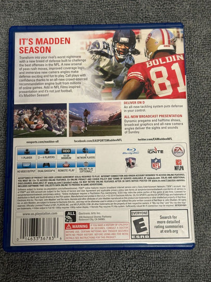 PS4 Madden 15 PS4 Video Game, 5 x 4 x 1