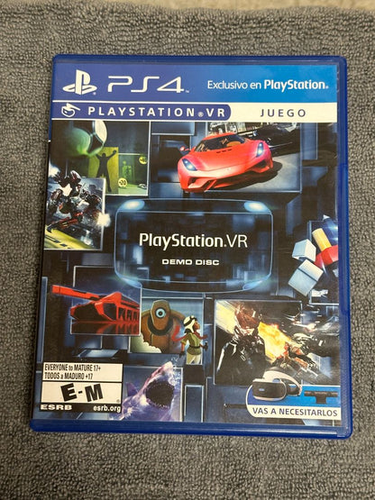 PS4 Playstation 4 VR Demo Disc Video Games - Spanish Version, 5 x 4 x 1