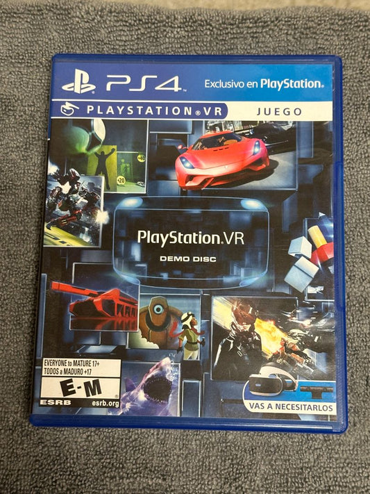 PS4 Playstation 4 VR Demo Disc Video Games - Spanish Version, 5 x 4 x 1