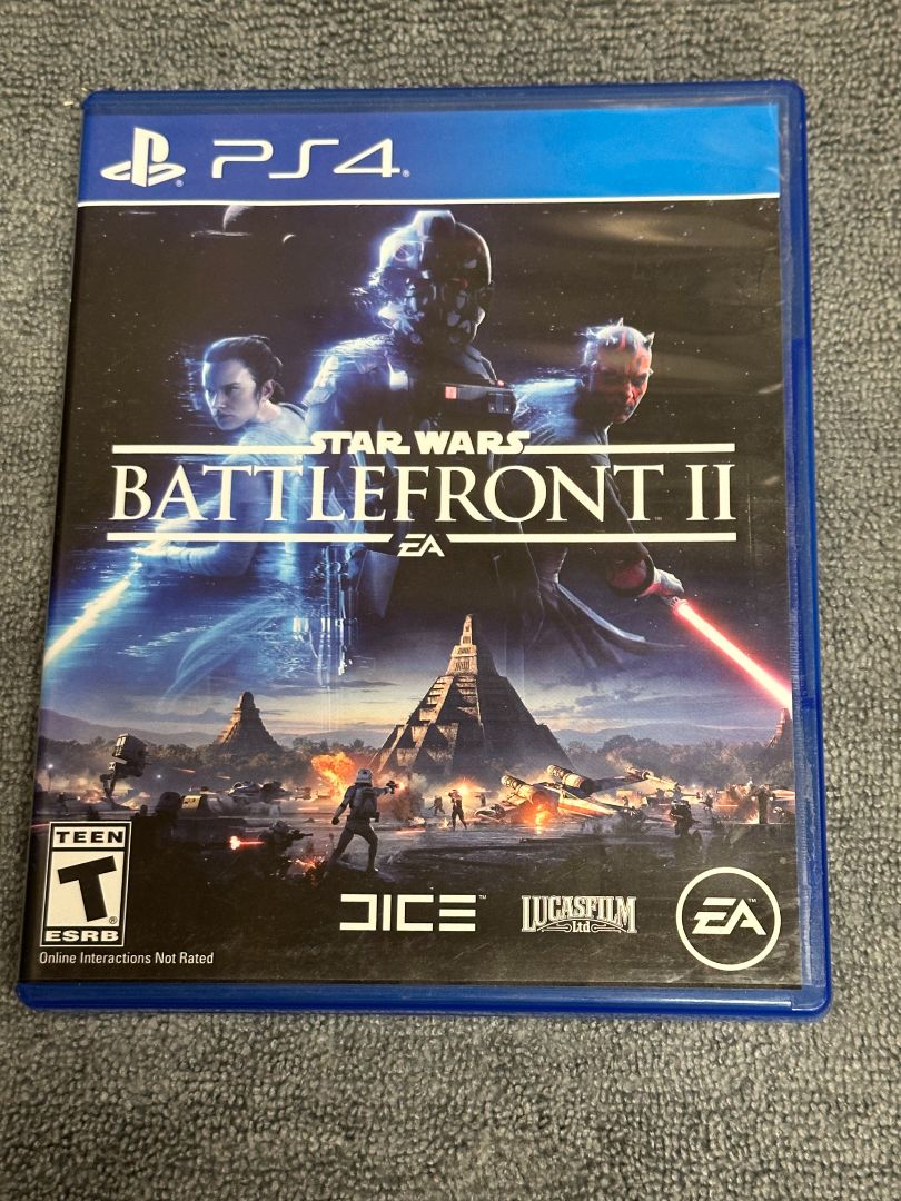 PS4 Star Wars Battlefront II PS4 Video Game, 5 x 4 x 1