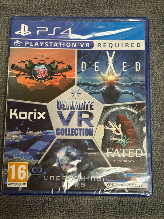 PS4 Ultimate VR Collection PS4 Video Games, 5 x 4 x 1
