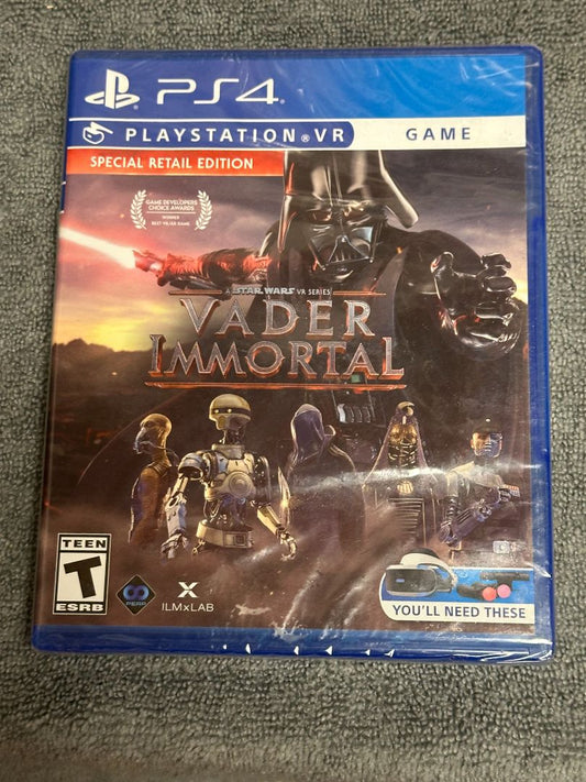 PS4 StarWars Vader Immortal VR Ps4 Video Game, 5 x 4 x 1