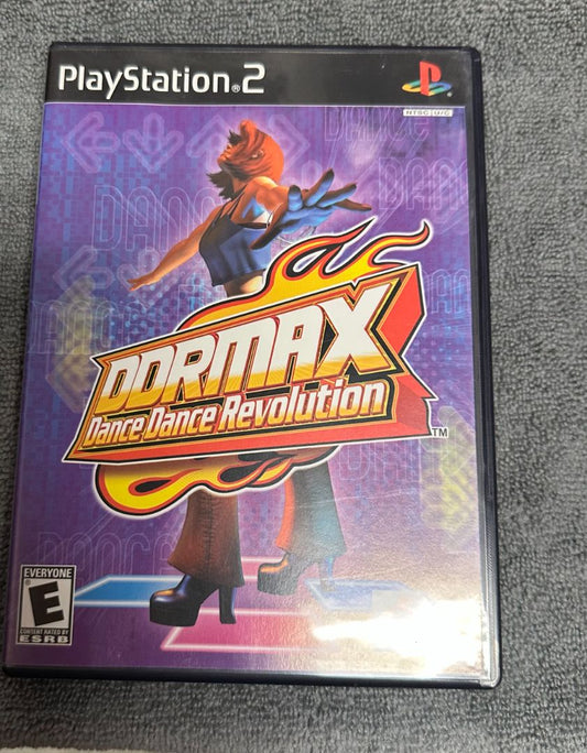 PS2 DDR Max Revolution - PS2 - Video Game, 6 x 4 x 1