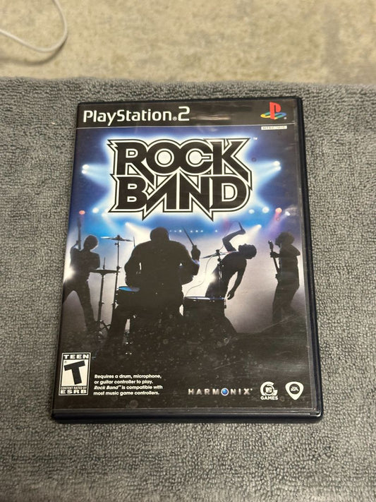 PS2 Rockband PS2 Video Game, 6 x 4 x 1