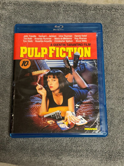 Pulp Fiction Bluray - No Digital, 5 x 4 x 1