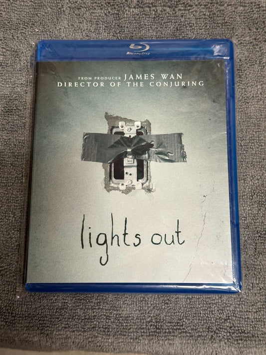 Bluray Lights Out - Bluray, 5 x 4 x 1