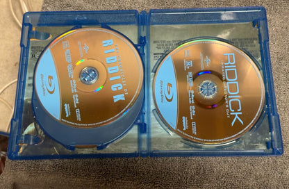 Riddick The Complete Collection Bluray - No digital, 5 x 4 x 1