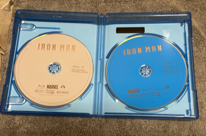 Marvel Iron Man 2 disc Bluray, 5 x 4 x 1
