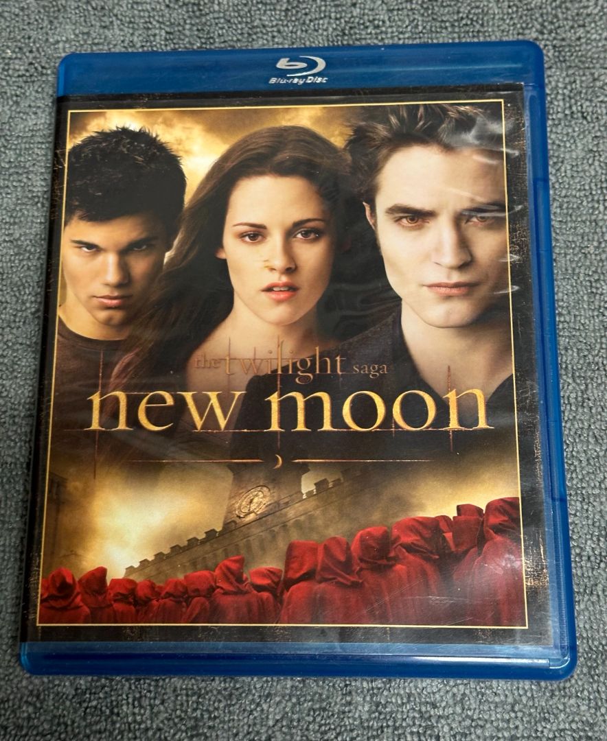 Bluray Twilight Saga New Moon Bluray, 5 x 4 x 1
