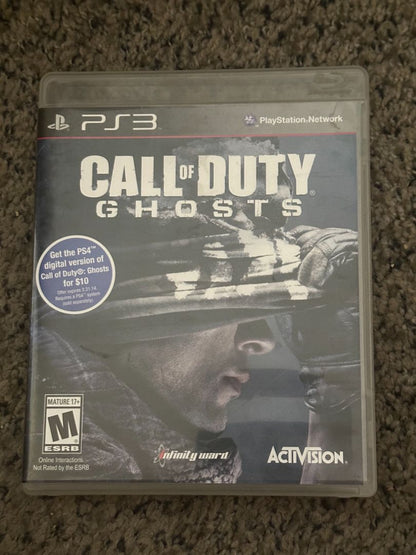 PS3 Call of Duty Ghosts - PS3, 6 x 4 x 1