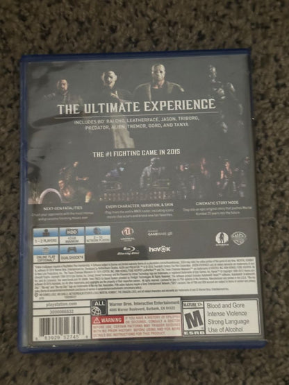 PS4 Mortal Kombat XL - PS4 Video Game, 6 x 4 x 1