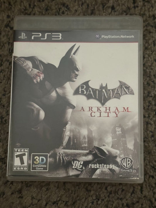 PS3 Batman - Arkham City - PS3 Video Game, 6 x 4 x 1