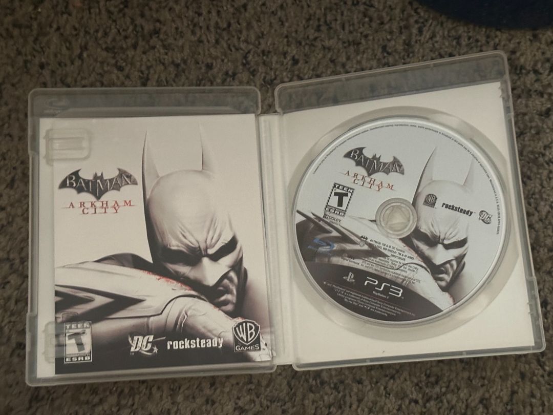 PS3 Batman - Arkham City - PS3 Video Game, 6 x 4 x 1