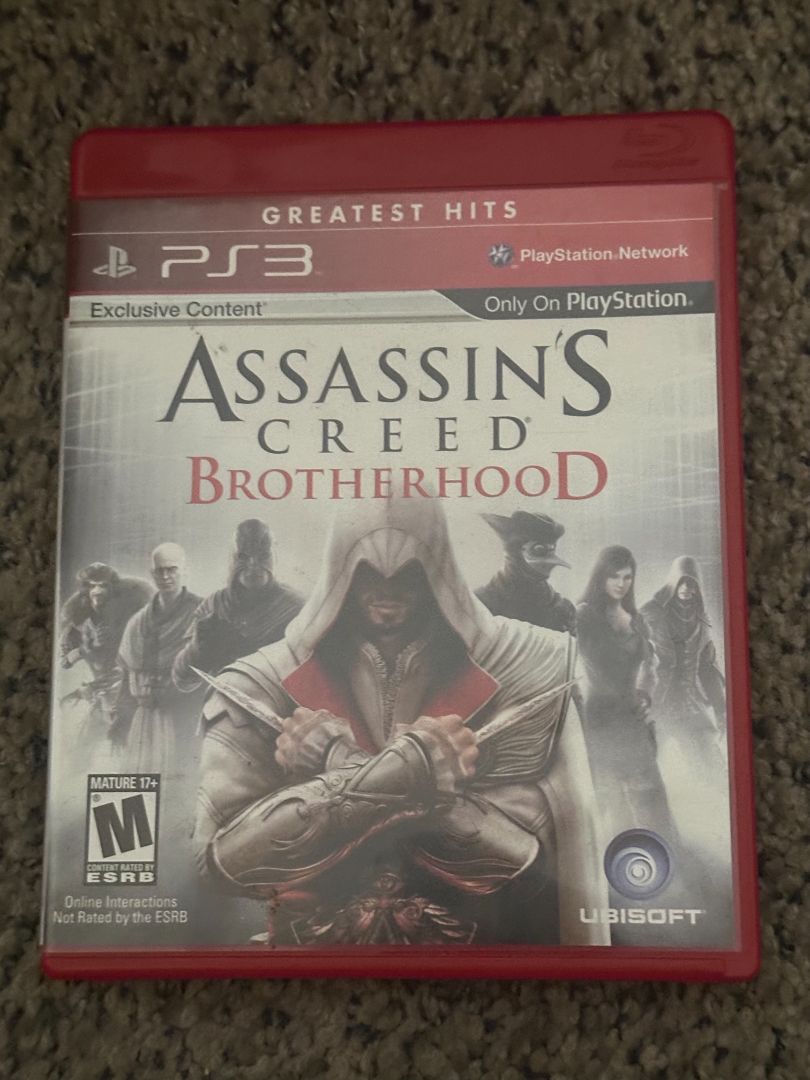 PS3 Assassins Creed Brotherhood - PS3 - Video Game, 6 x 4 x 1