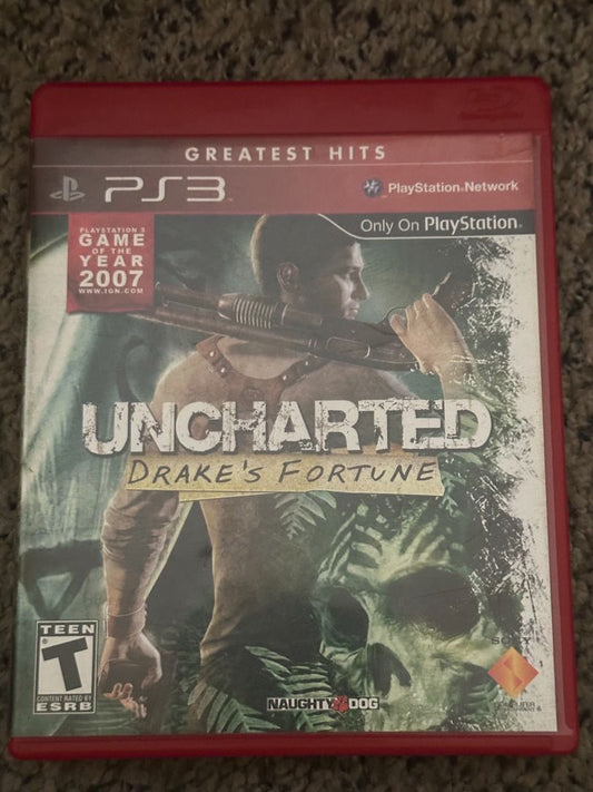 PS3 Uncharted - PS3 - Video Game, 6 x 4 x 1