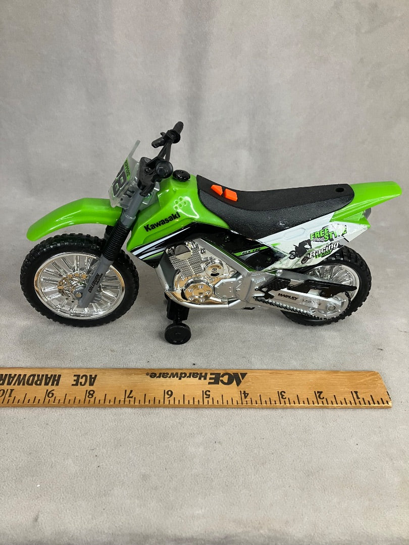 Green/White Road Rippers Dirt Bike Toy, 8