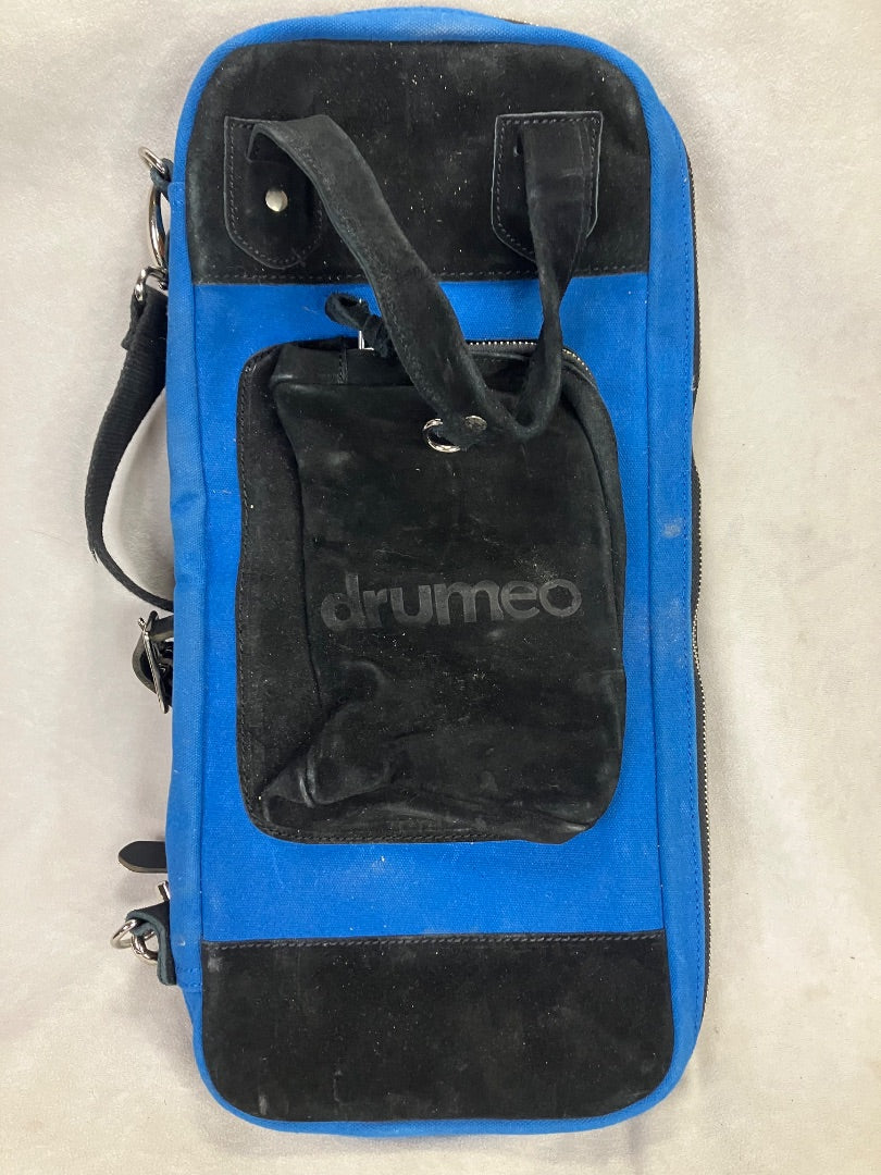 Blue/Black Drumeo Drum Stick Bag, 16