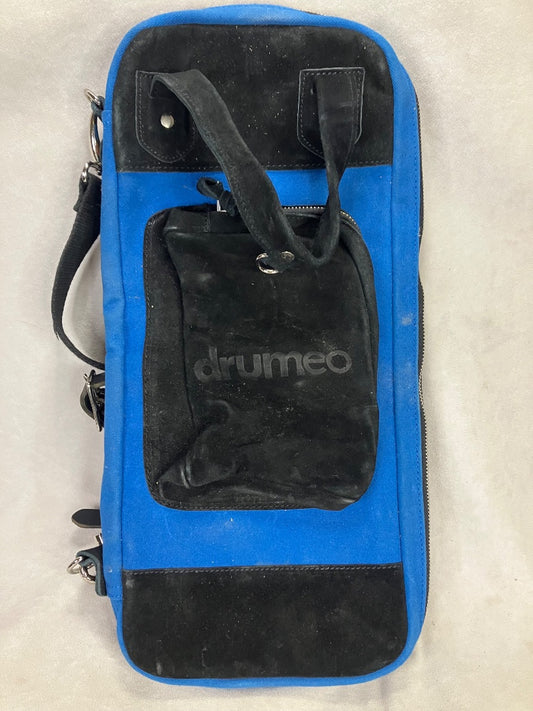 Blue/Black Drumeo Drum Stick Bag, 16