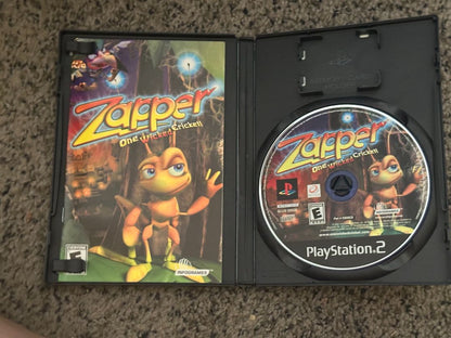 Zapper One Wicket Cricket ps2 Video game, 6 x 4 x 1