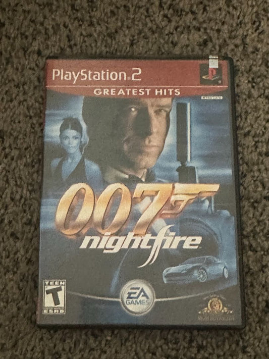 ps2 007 Nightfire PS2 video game, 6 x 4 x 1