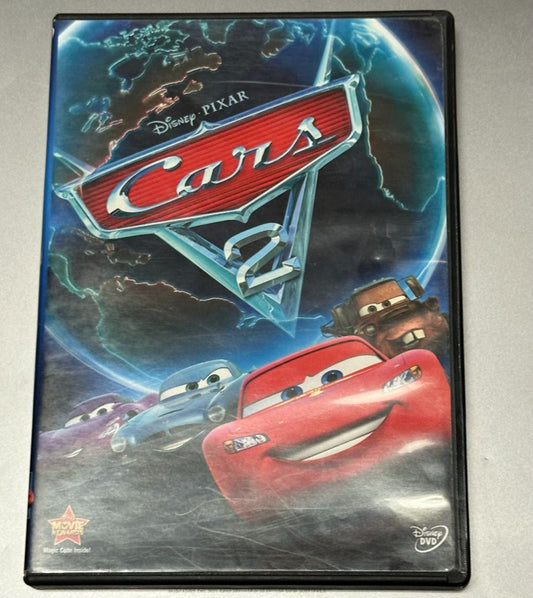 Cars 2 - DVD, 6 x 4 x 1