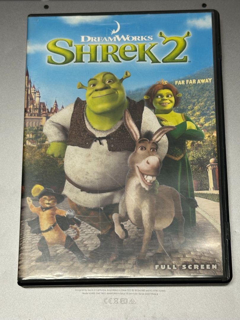 Shrek 2 - DVD, 6 x 4 x 1