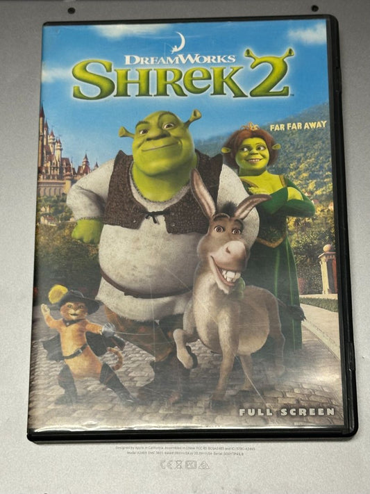Shrek 2 - DVD, 6 x 4 x 1