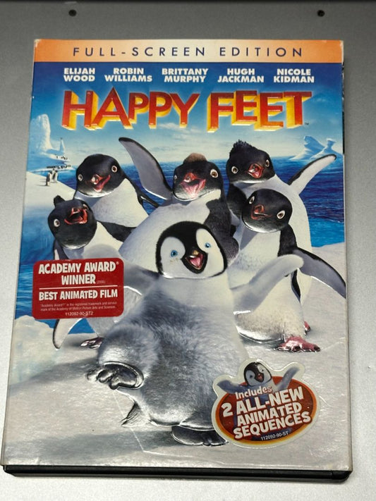 Happy Feet - DVD, 6 x 4 x 1