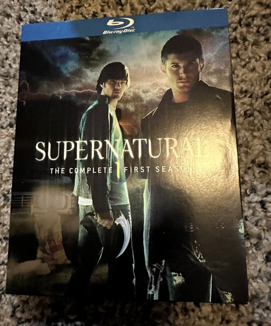 Bluray Supernatural Season 1 Bluray, 6 x 4 x 2